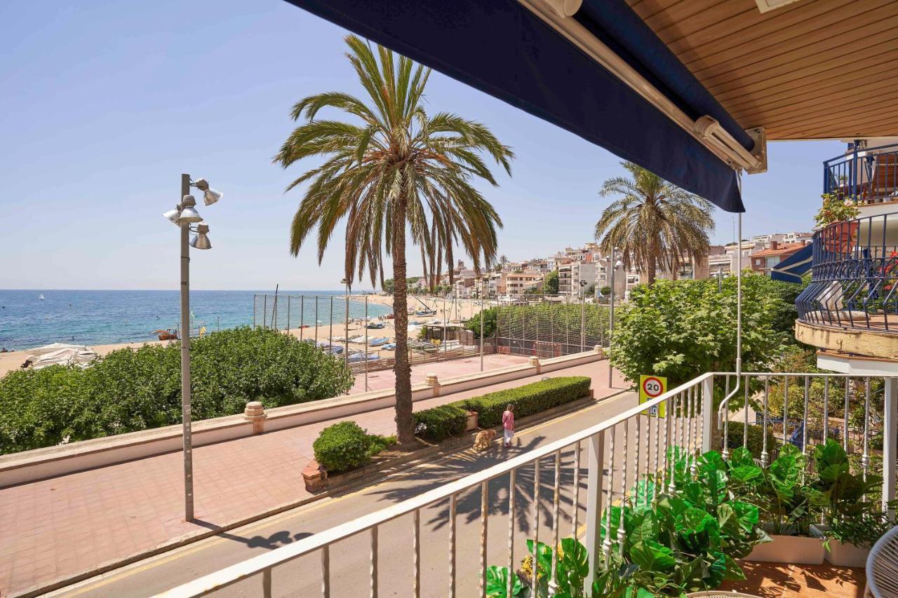 Апартаменти Apartamento Primera Linea De Mar Con Espectaculares Vistas Сан-Поль-де-Мар Екстер'єр фото