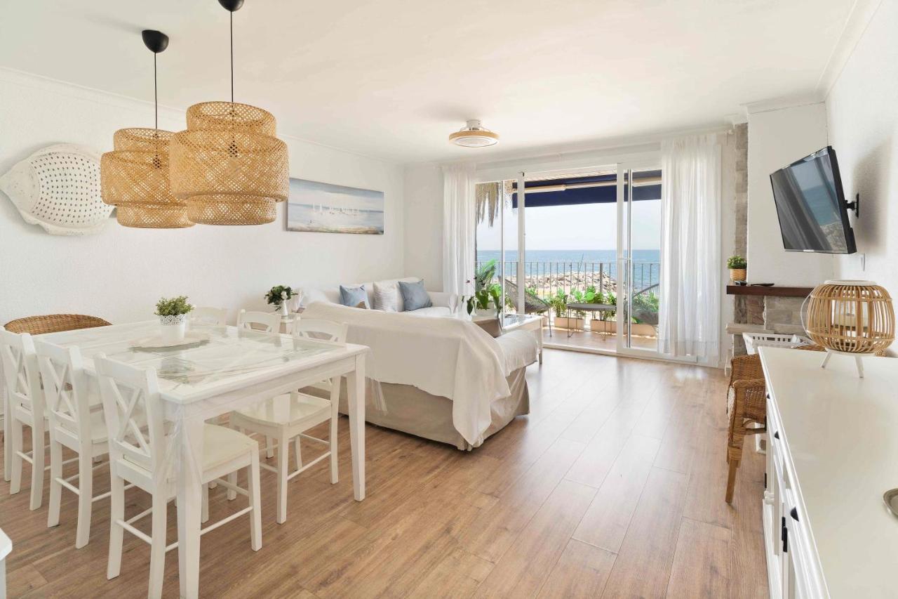 Апартаменти Apartamento Primera Linea De Mar Con Espectaculares Vistas Сан-Поль-де-Мар Екстер'єр фото