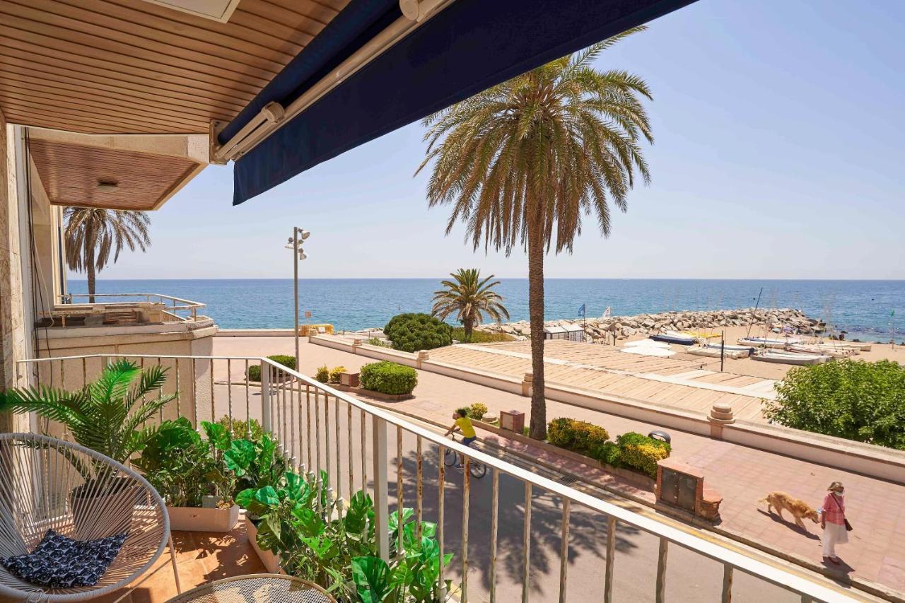 Апартаменти Apartamento Primera Linea De Mar Con Espectaculares Vistas Сан-Поль-де-Мар Екстер'єр фото