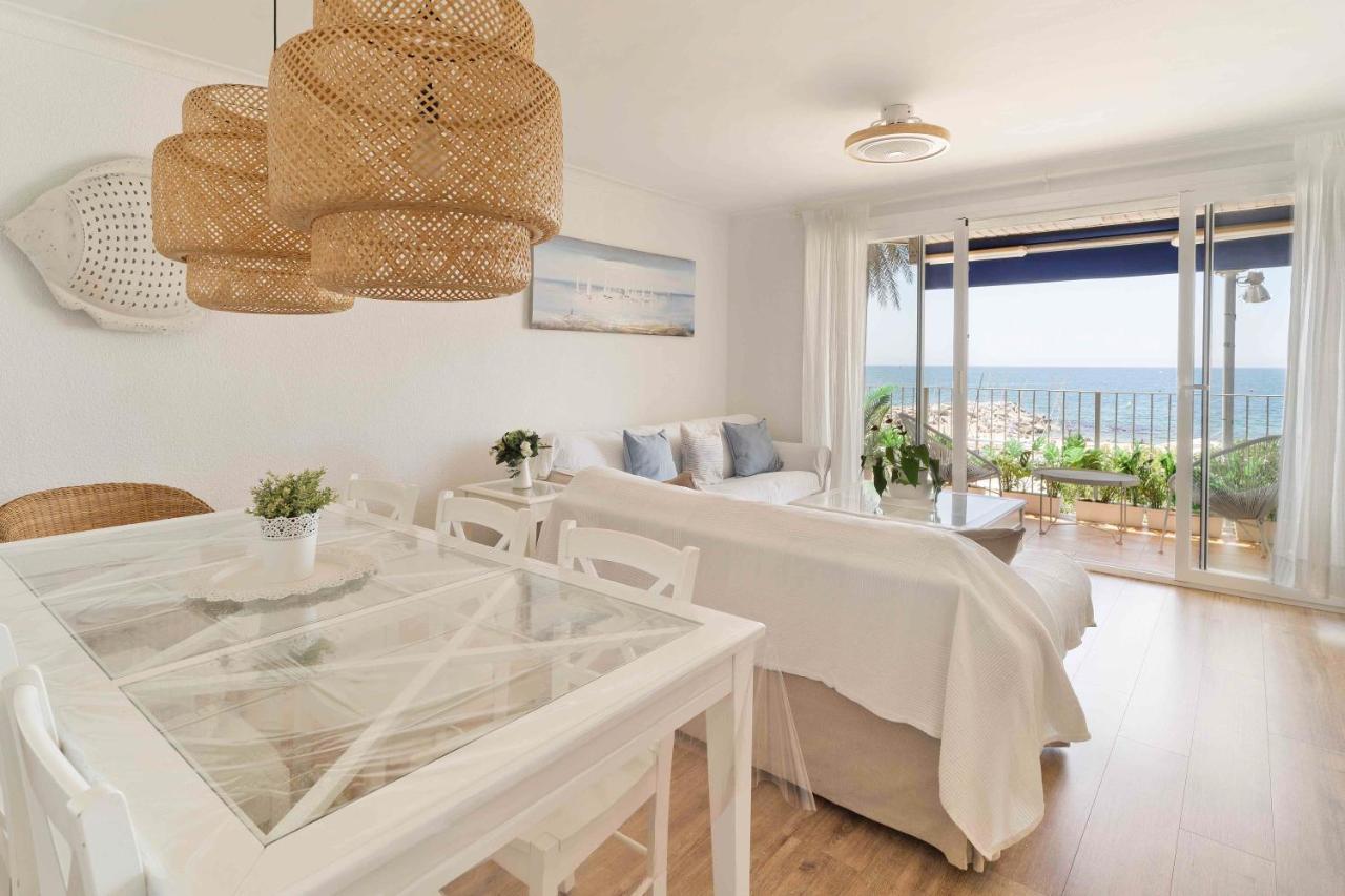 Апартаменти Apartamento Primera Linea De Mar Con Espectaculares Vistas Сан-Поль-де-Мар Екстер'єр фото